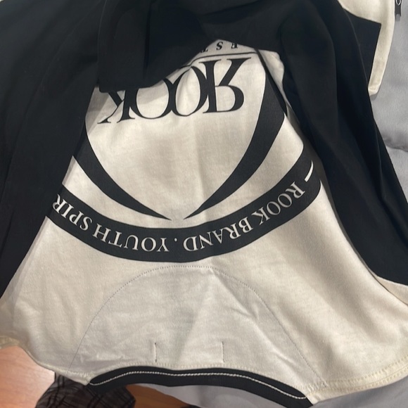 Rook Raglan Henley Tee (M) White - Picture 5 of 6